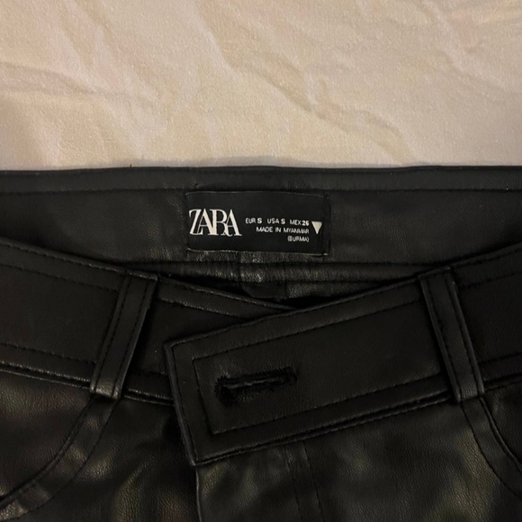 Leather Zara pants - Picture 1 of 2